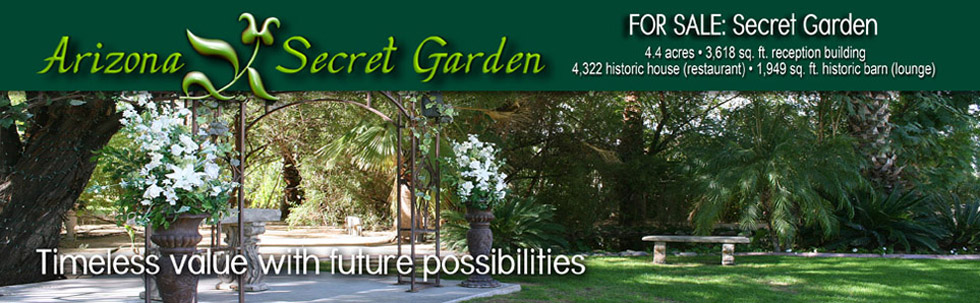 Secret Garden wedding gazebo with flowers